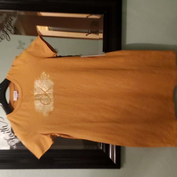 Calvin Klein Gold Petite dress - Picture 1 of 5